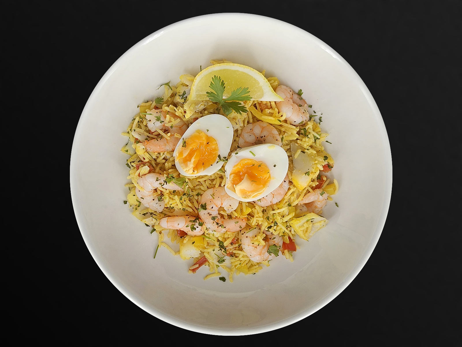Smoked Haddock & Prawn Kedgeree