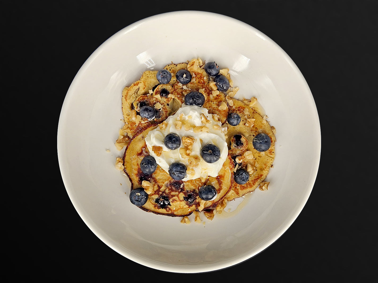 Blueberry & Banana Pancakes