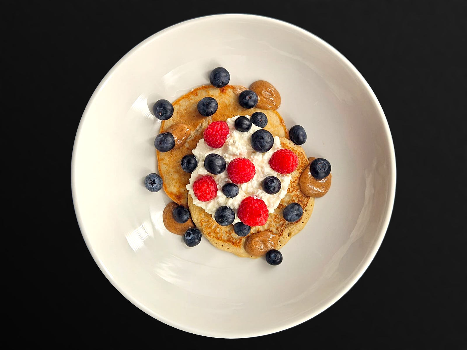 Cottage Cheese Protein Pancakes