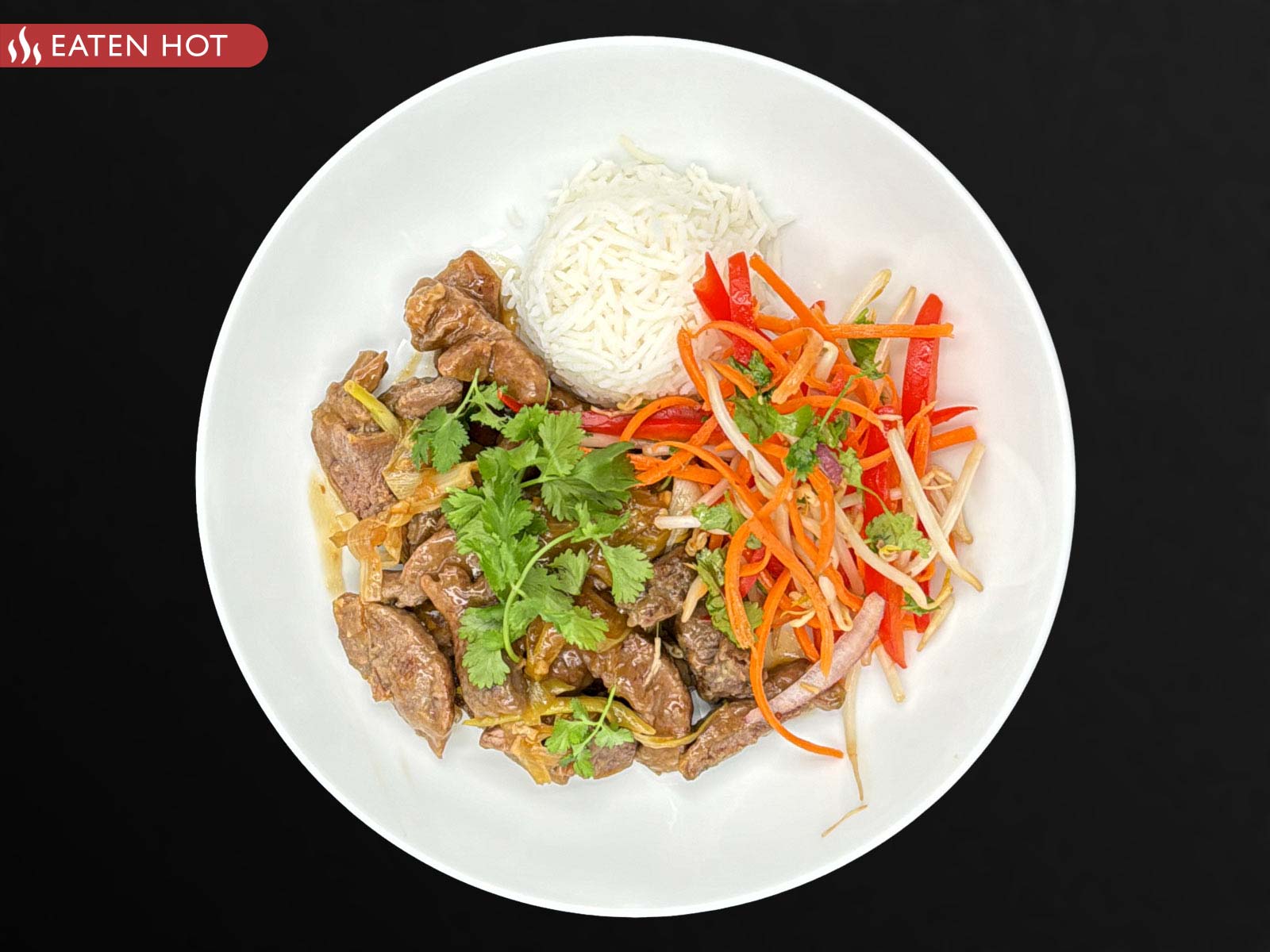 Beef Rump, Basmati Rice & Asian Salad